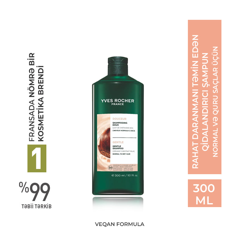 Zərif şampun, flakon 300 ml