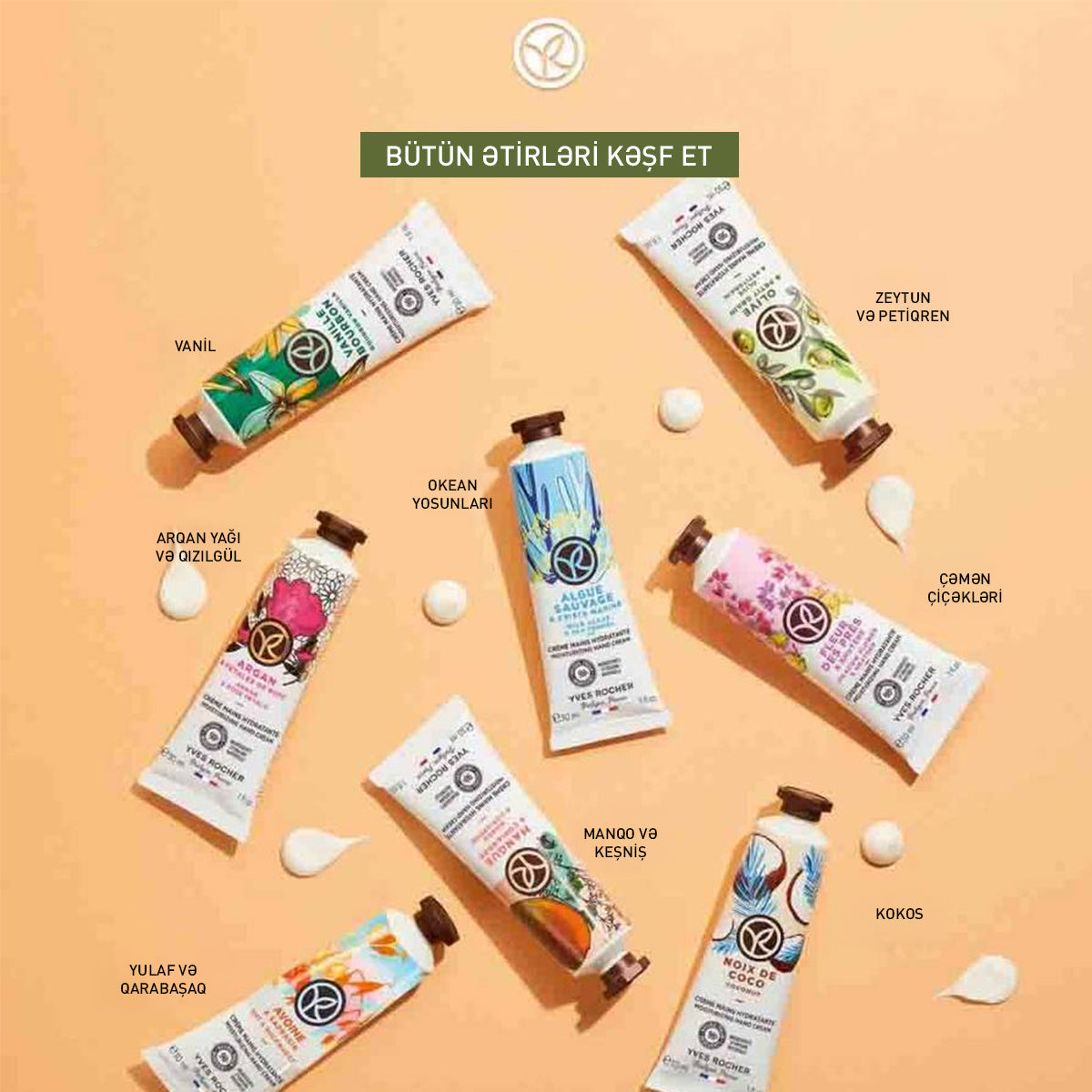 Zeytun əsaslı əl kremi, 30 ml