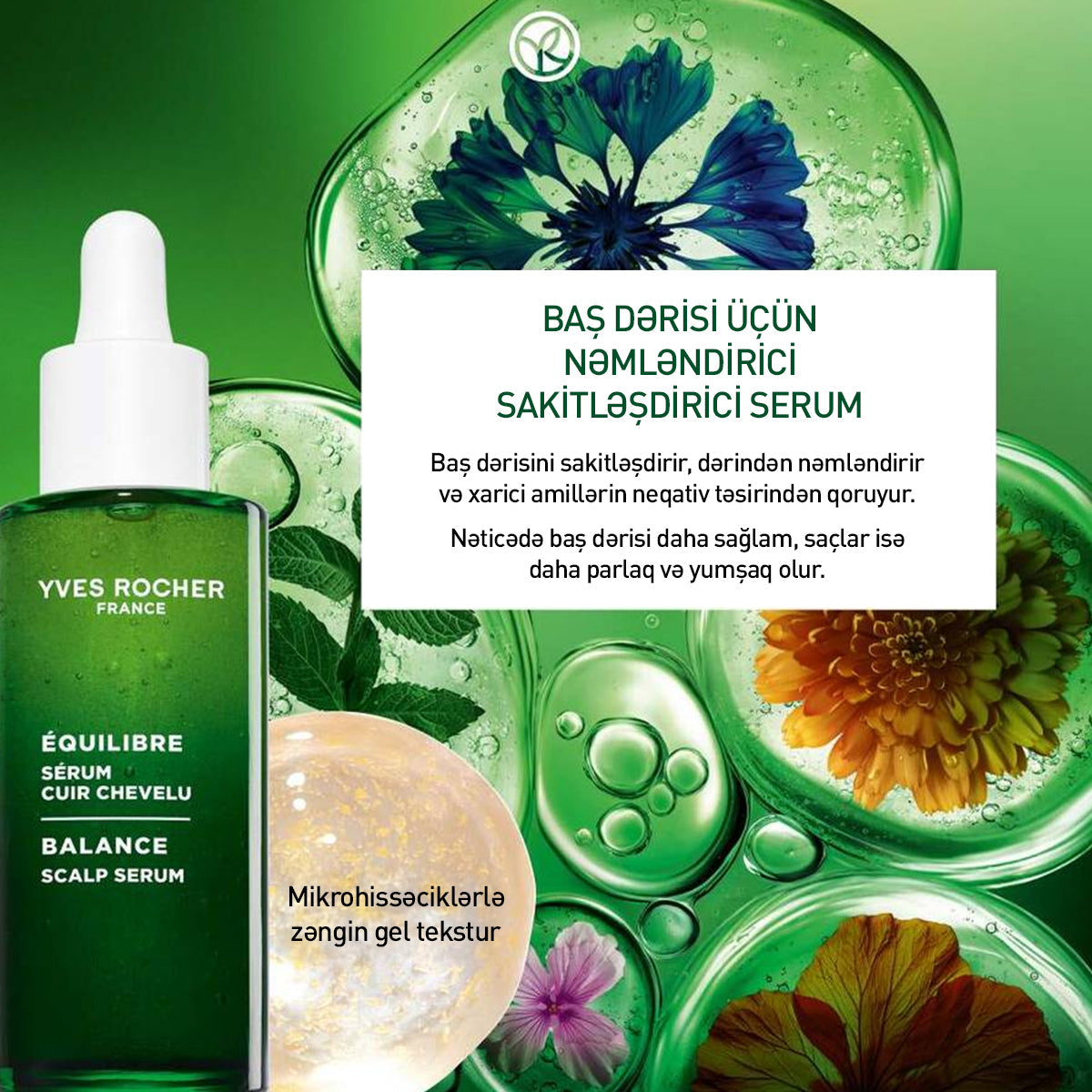 Equilibre baş dərisi üçün serum 50 ml