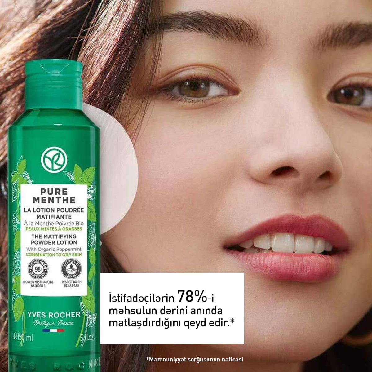 Matlaşdırıcı pudra-losyon, 150 ml