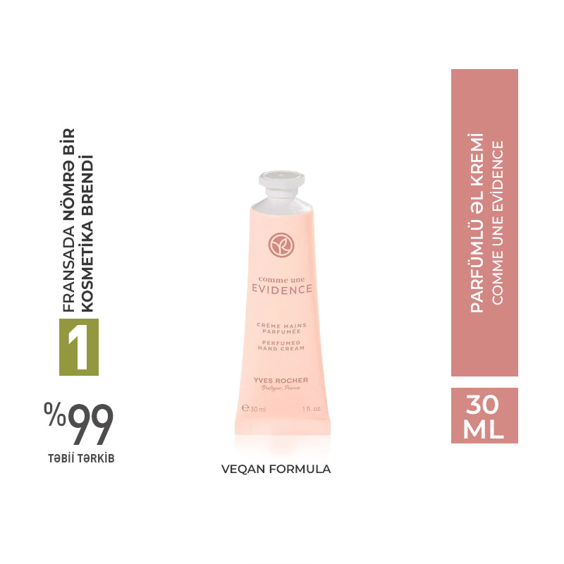Evidence creme mains comme une evidence tube 30ml