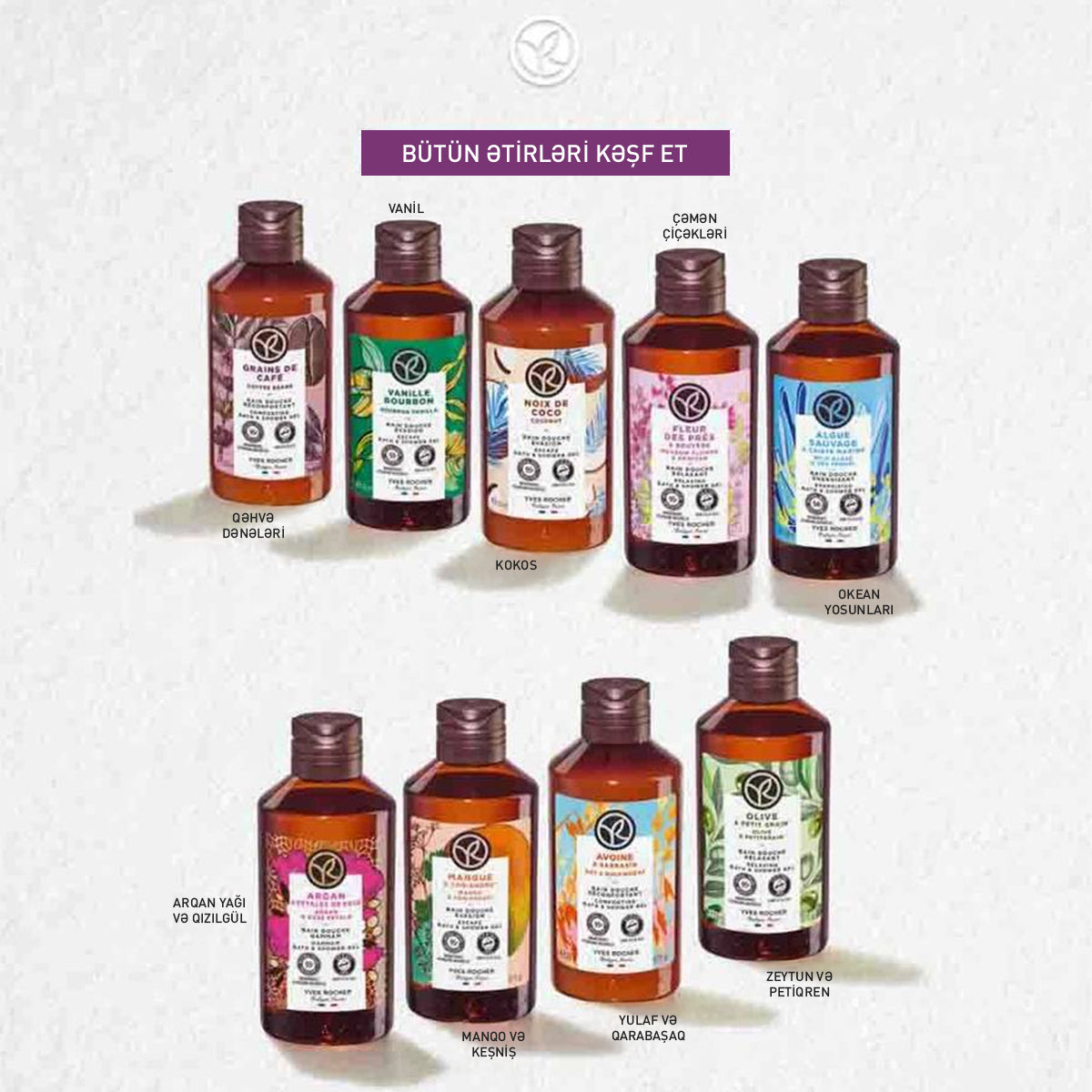 Coffee Beans Bath and Shower Gel, 200 ml