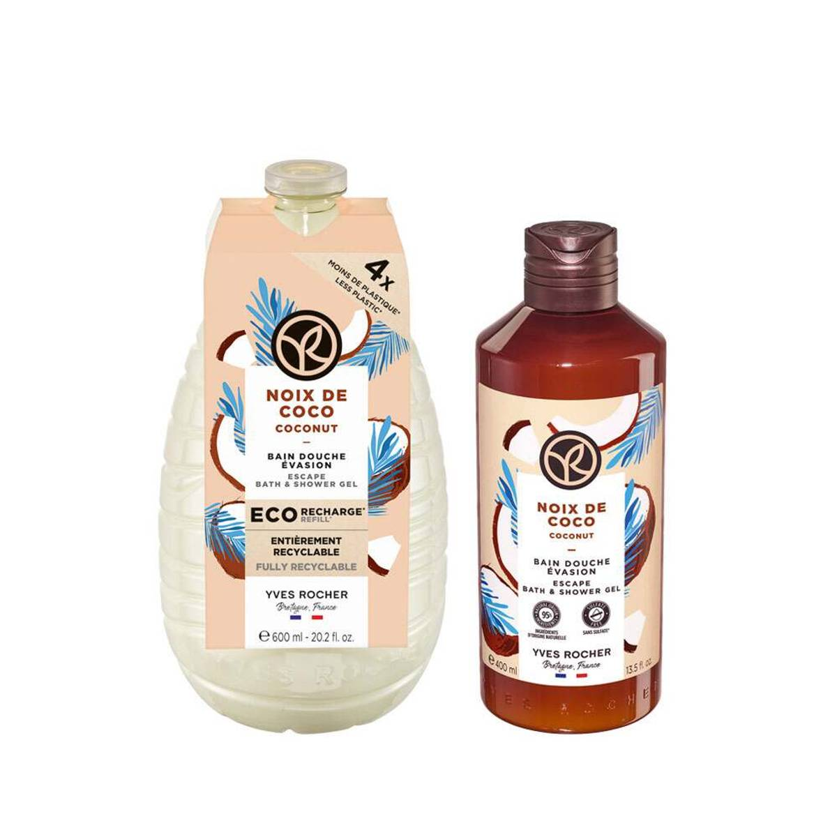 Coconut Shower Gel Set