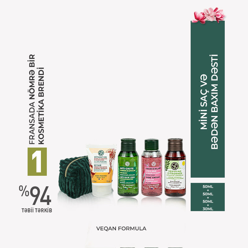 Green Mini Hair Care Set