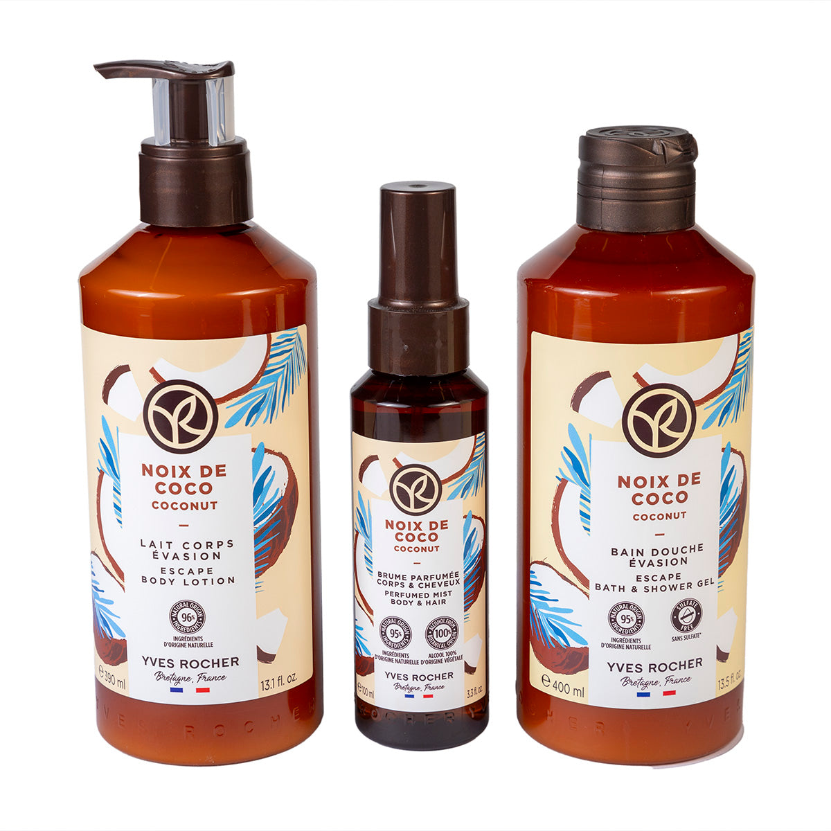 Kokoslu Saç və Bədən Baxımı Dəsti