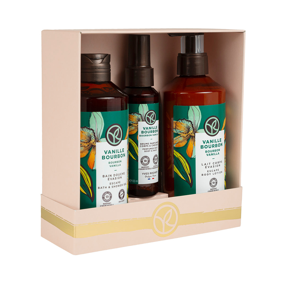 Vanil Bourbon Saç və Bədən Baxımı Dəsti