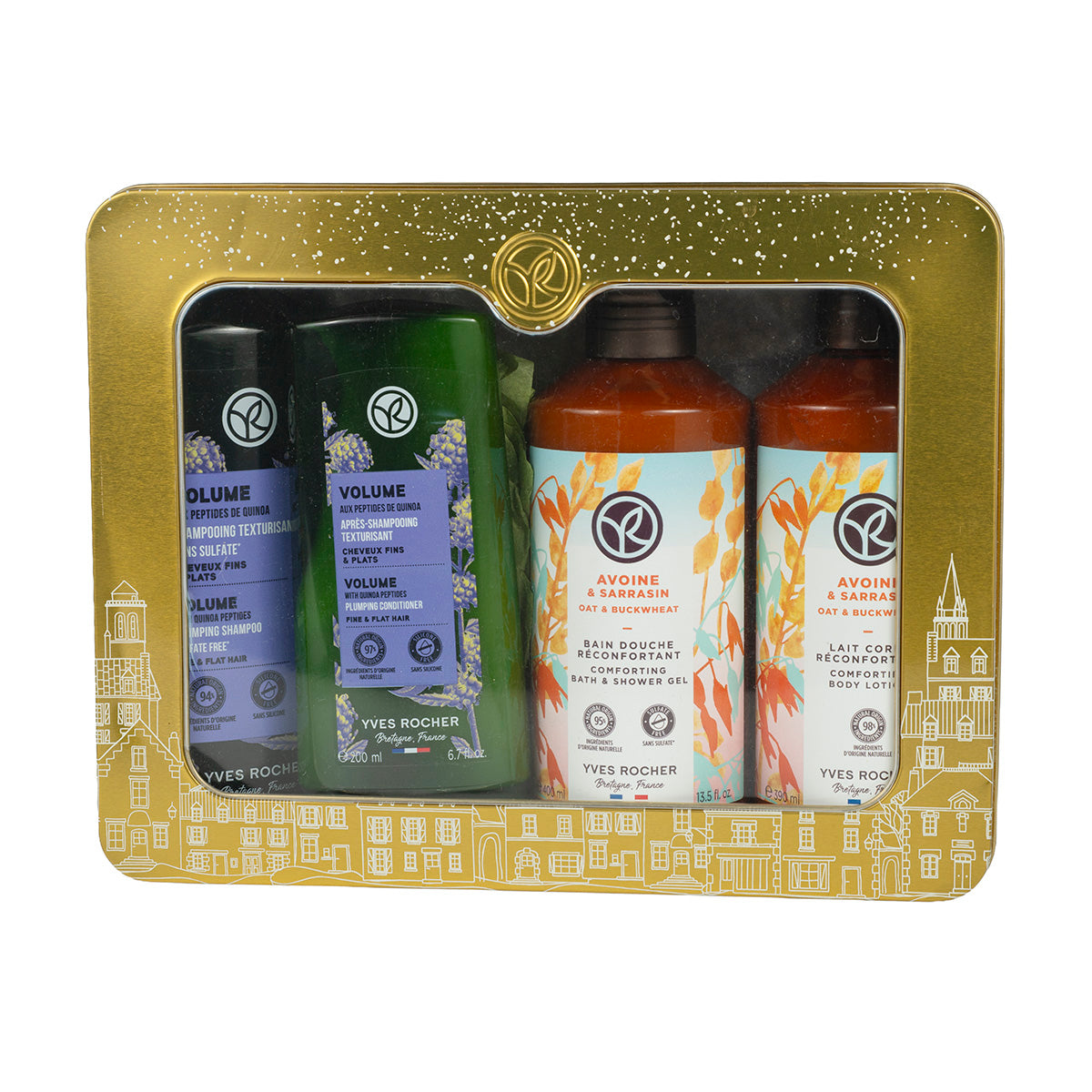 Oat Milk & Buckwheat Hair & Body Care Set