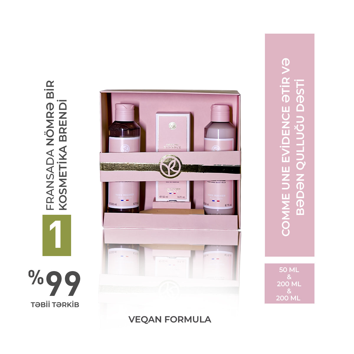Comme Une Evidence Fragrance & Bath Set