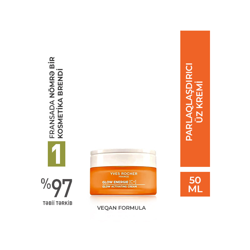 Parlaqlaşdırıcı Üz Kremi, 50 ml