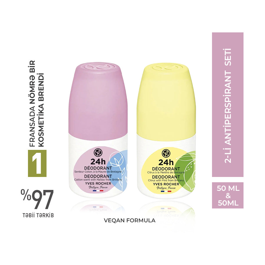 2-li Antiperspitant Seti