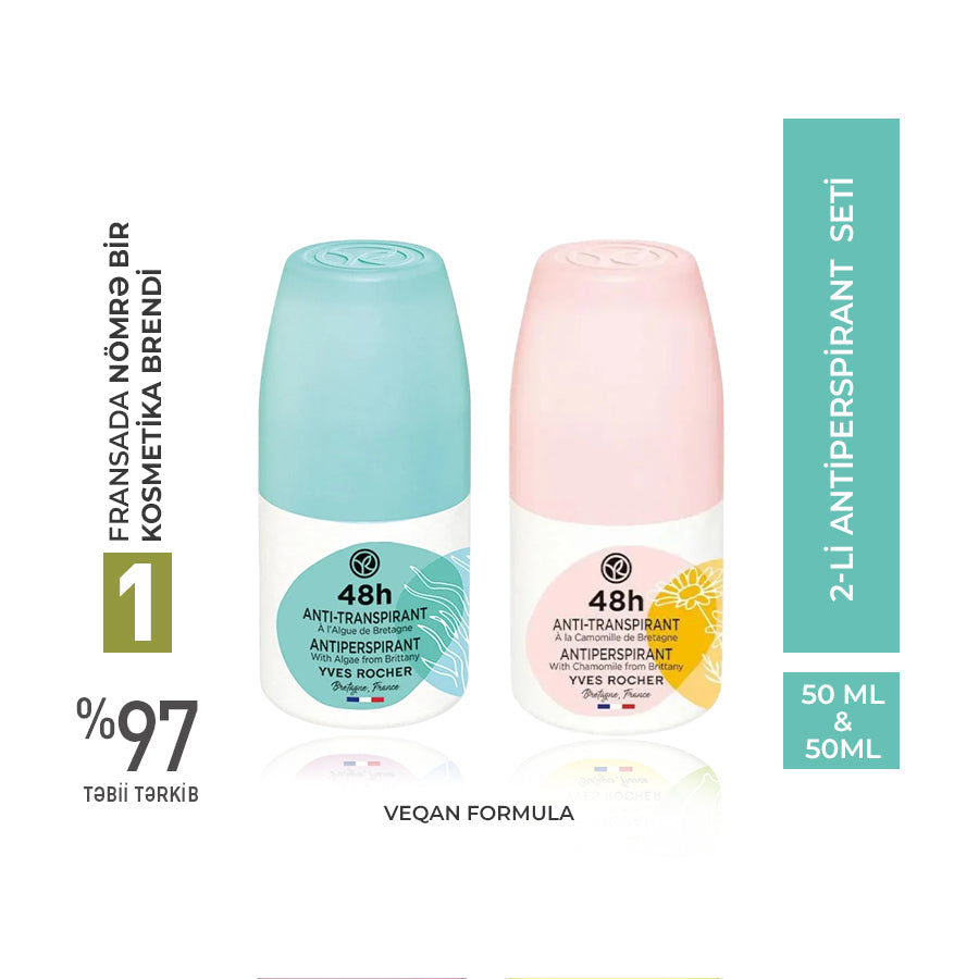 2-li Antiperspitant Seti