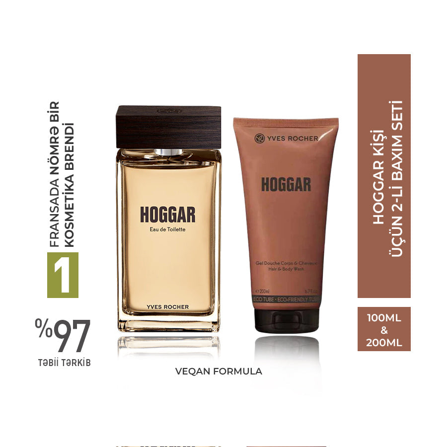 Hoggar Kişi Üçün Ətir & Duş Geli Seti