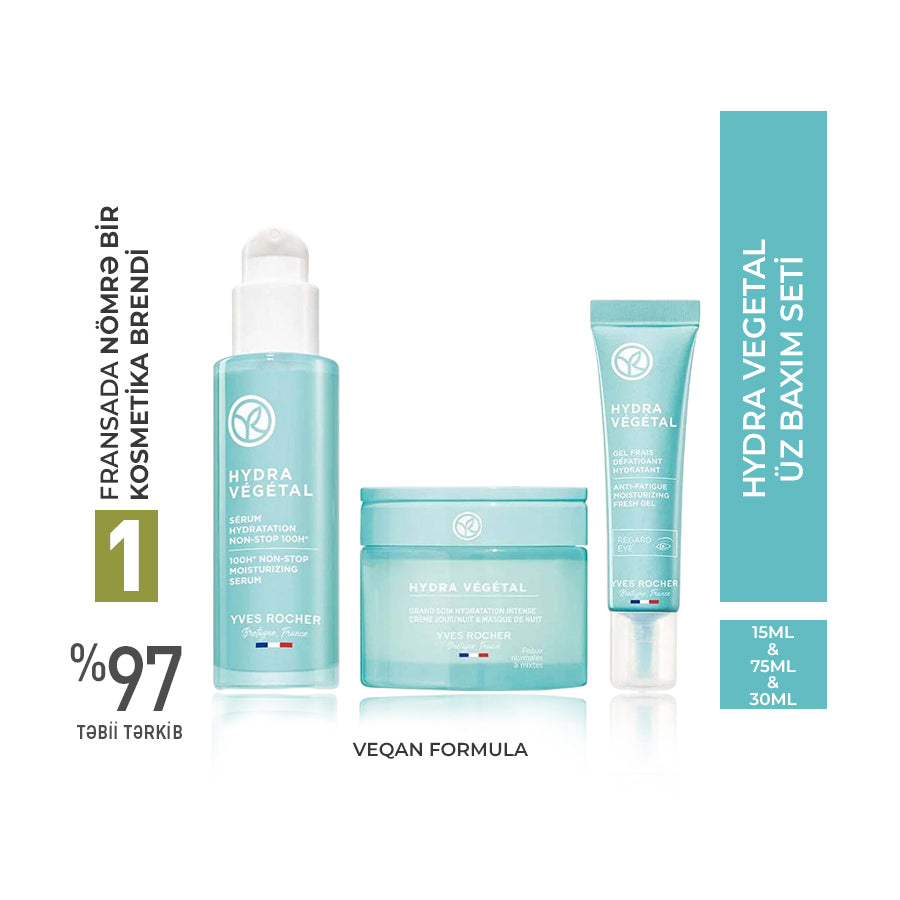 3-lü Nəmləndirici Üz Baxımı Seti