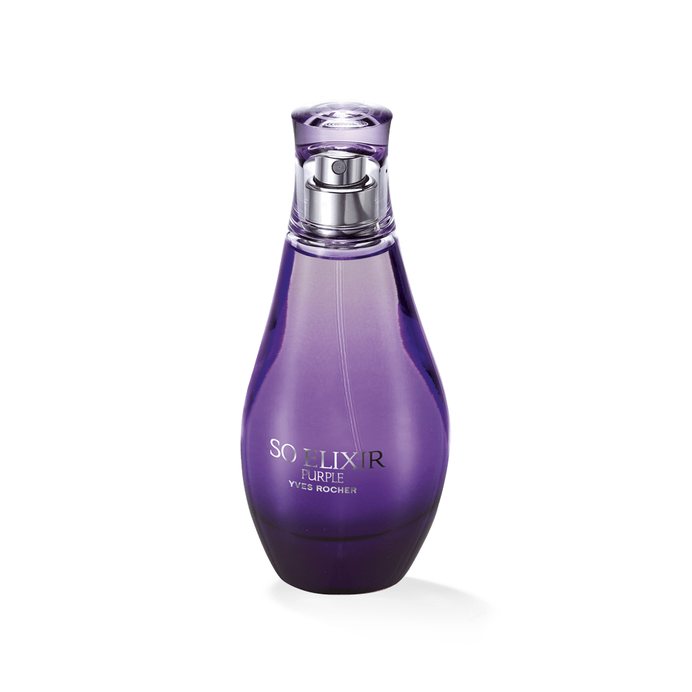 Elixir Purple Yves So Elixir Parfum Yves Rocher Eau De Parfum So Elixir Purple Yves Rocher ''SO ELIXIR PURPLE'' 50მლ