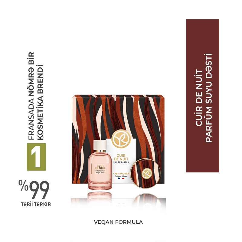 COFFRET EAU DE PARFUM CUIR DE NUIT