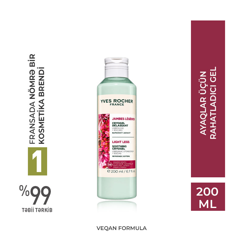 Ayaqlar üçün Rahatladıcı Gel  200ML