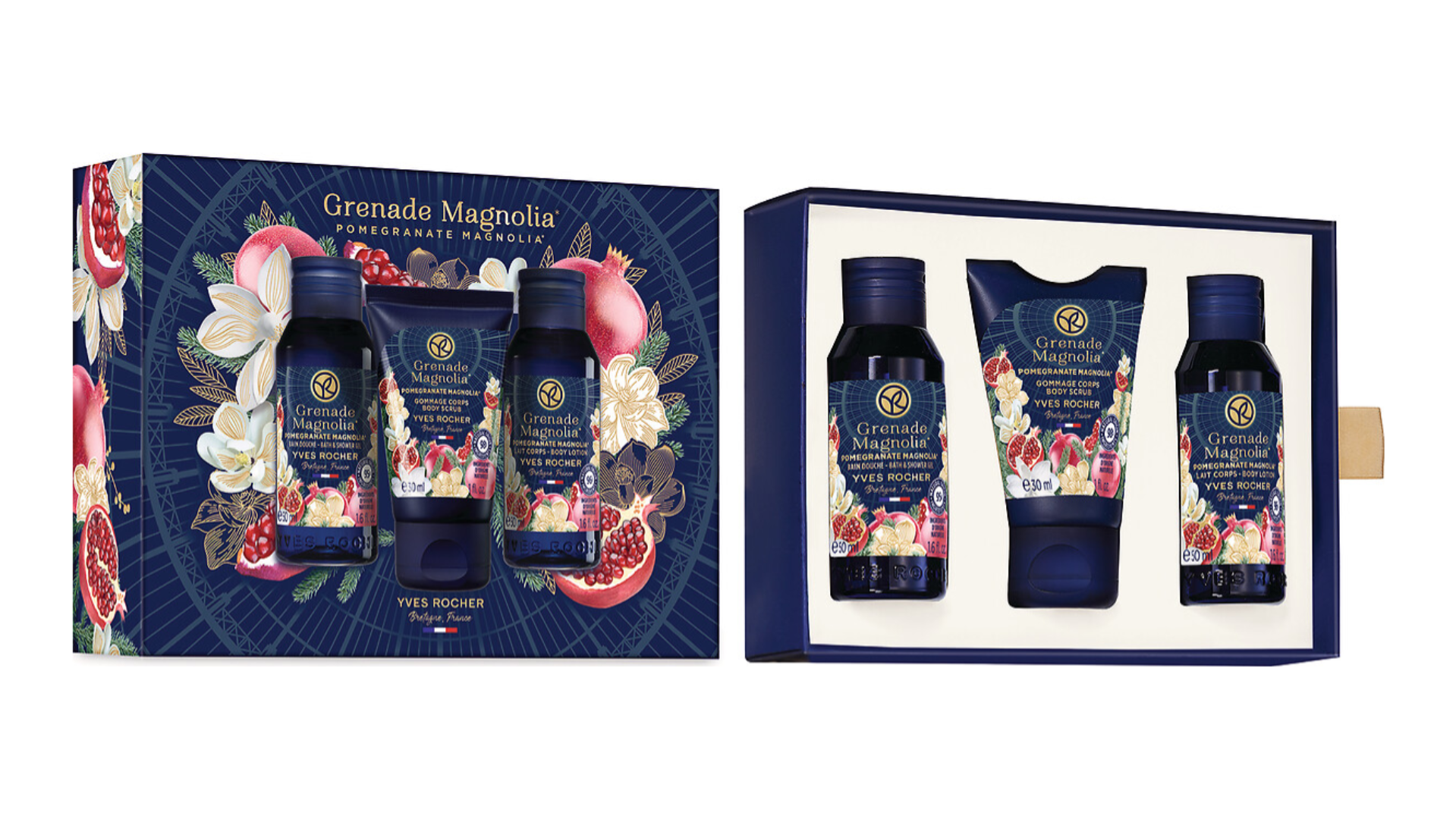 Pomegranate & Magnolia 3-Product Kit