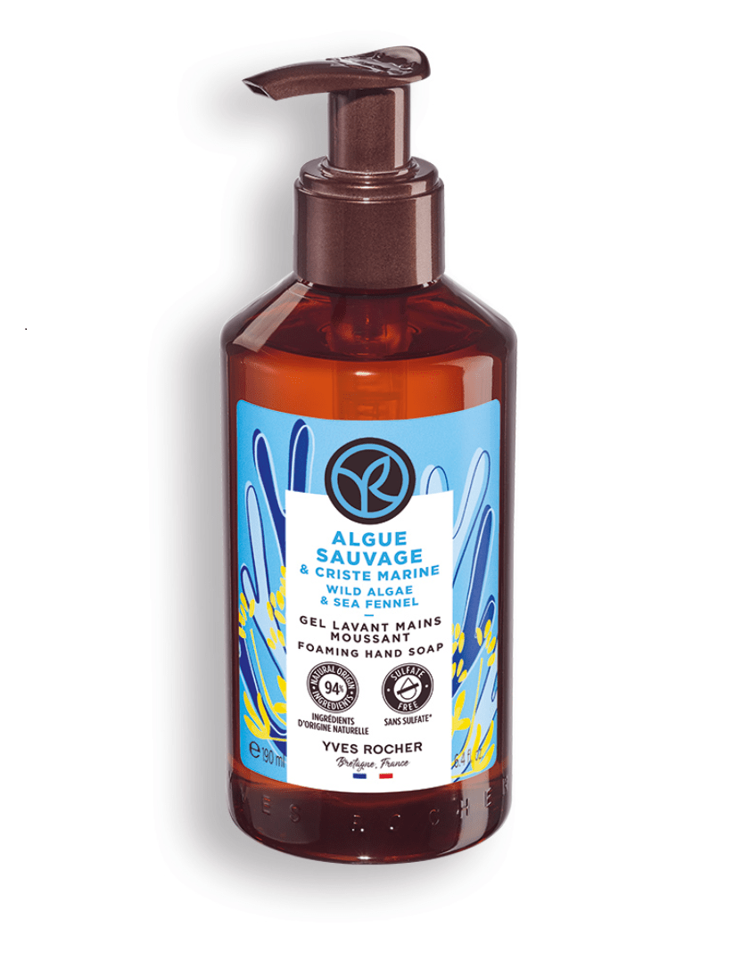 LIQUID HAND SOAP WILD ALGAE & MARINE CRISTE 190ML BOTTLE -