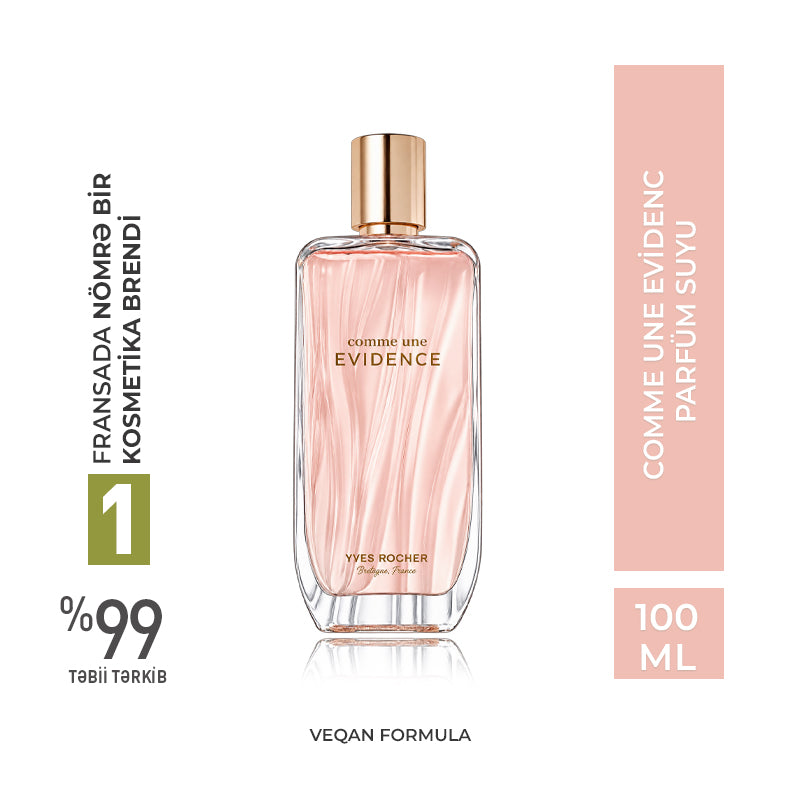 Comme une Evidence parfüm suyu, 100 ml