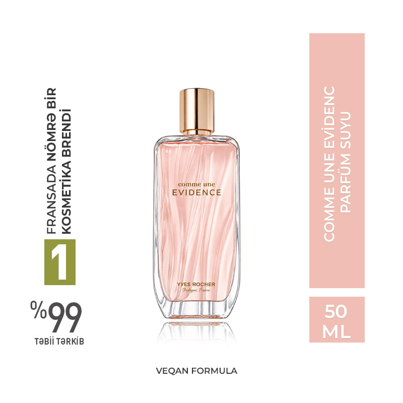 Comme Une Evidence ətir suyu, 50ML