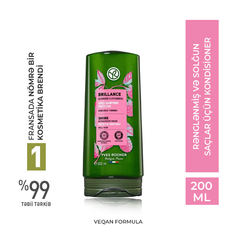 Rənglənmiş və solğun saçlar üçün kondisioner, 200 ml