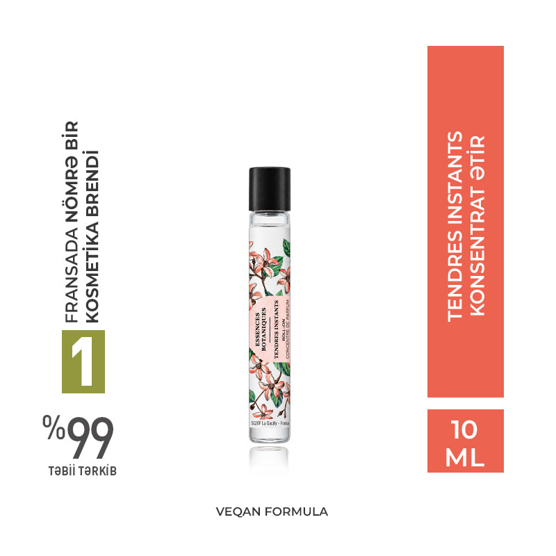 Perfume Concentrated Roll-On - Tendres Instants, 10 ml