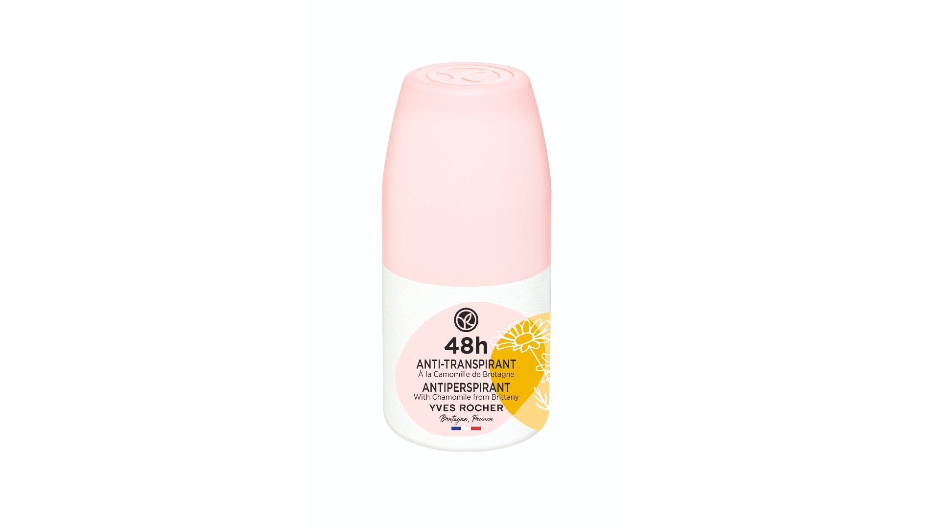 48H ANTIPERSPIRANT CAMOMILE FROM BRITTANY ALL SKIN TYPES ROLL ON 50ML - Yves Rocher Azerbaijan