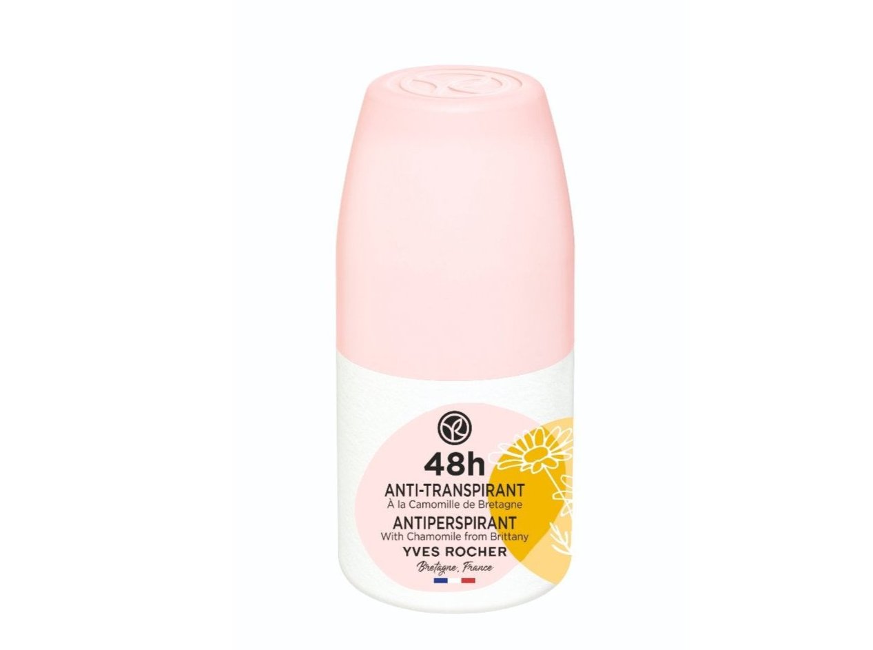48H ANTIPERSPIRANT CAMOMILE FROM BRITTANY ALL SKIN TYPES ROLL ON 50ML - Yves Rocher Azerbaijan