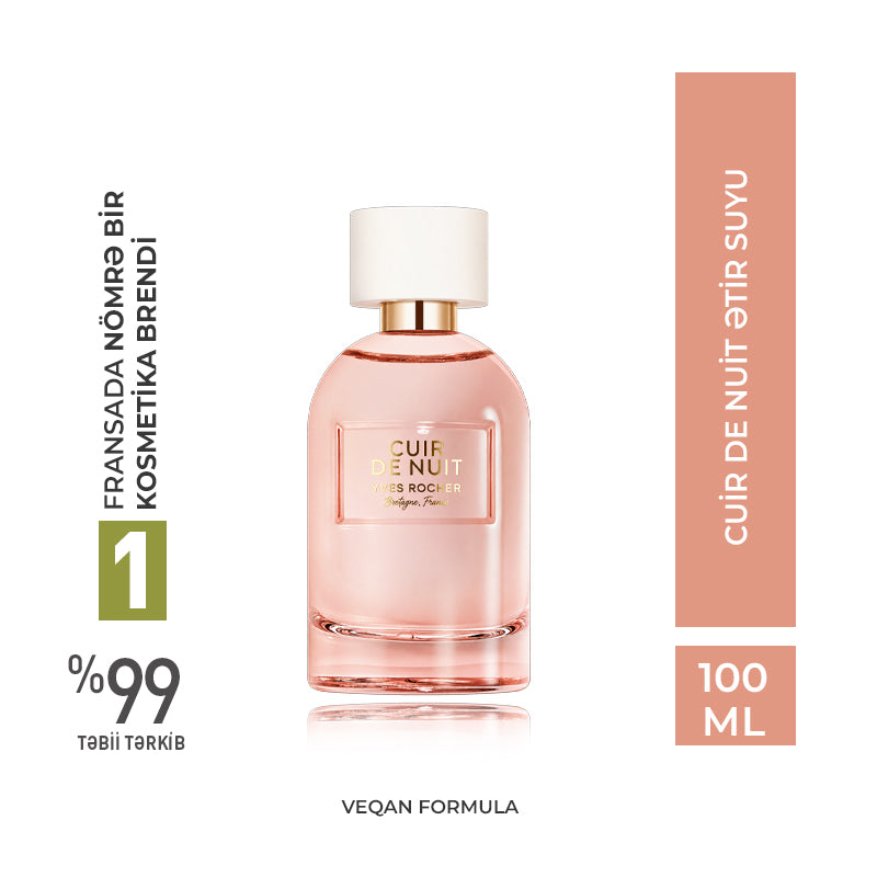 Cuir de Nuit ətir suyu, 100 ml