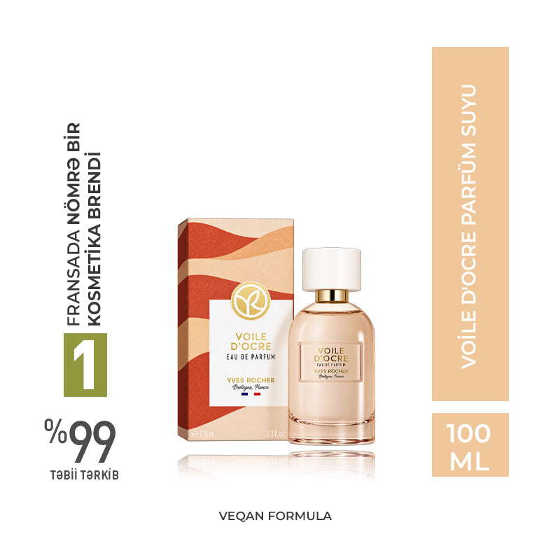 Voile d'ocre eau de parfum 100ml