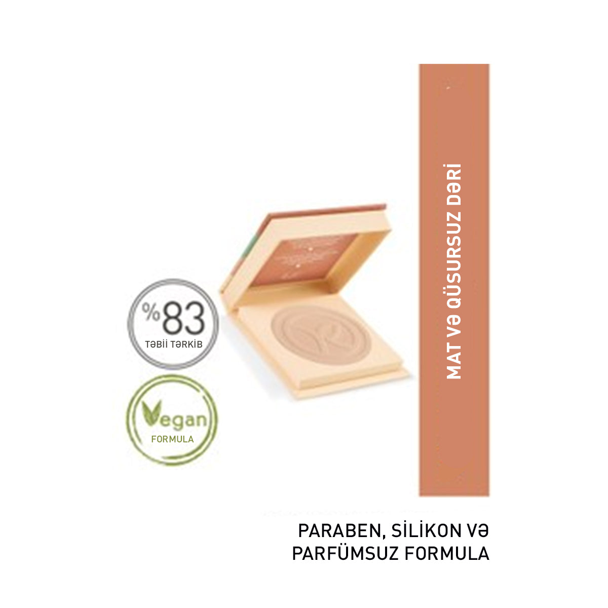 Powder Foundation Rosy 100