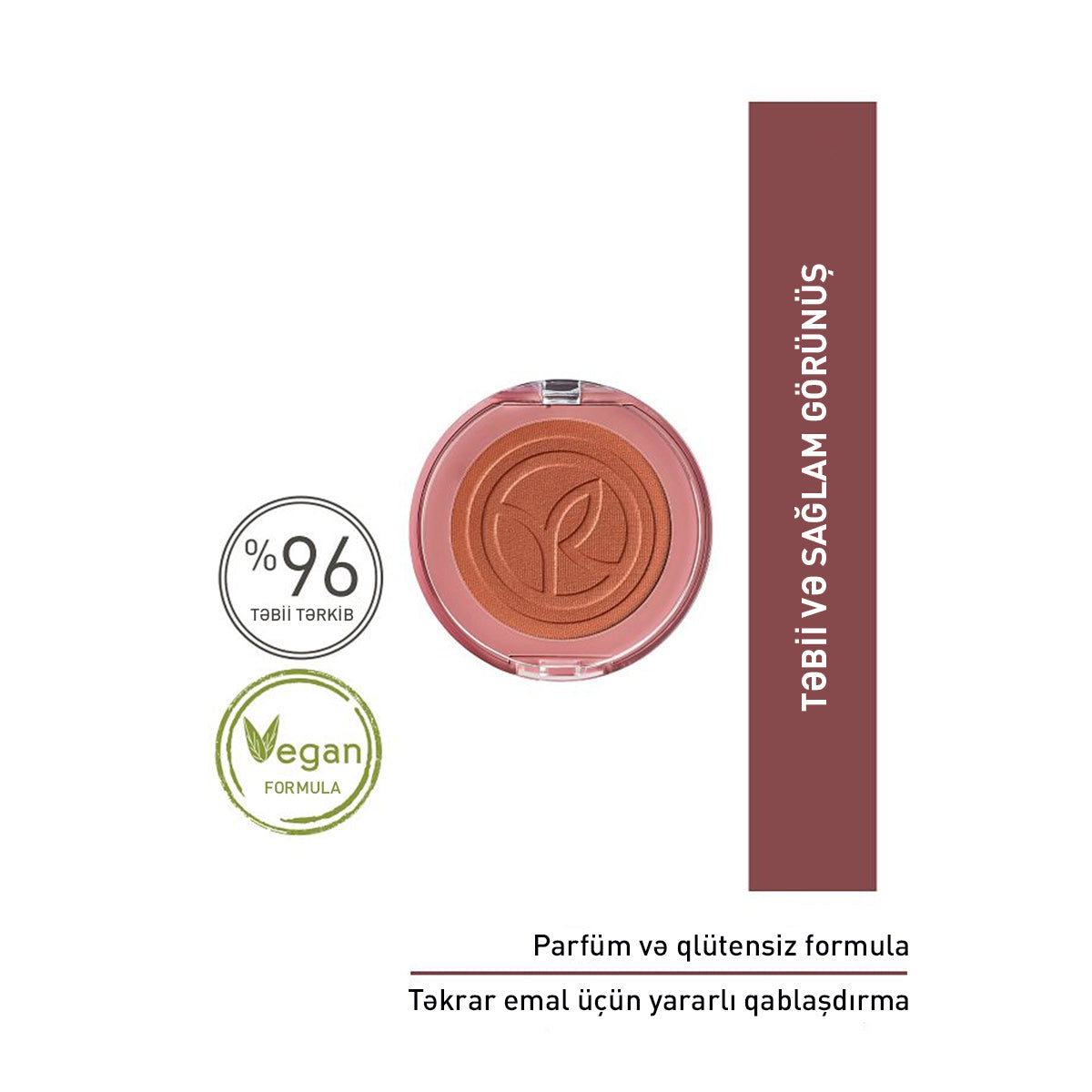 COULEURS NATURE 4 BLUSH BOX 3,2G 10. ACAJOU