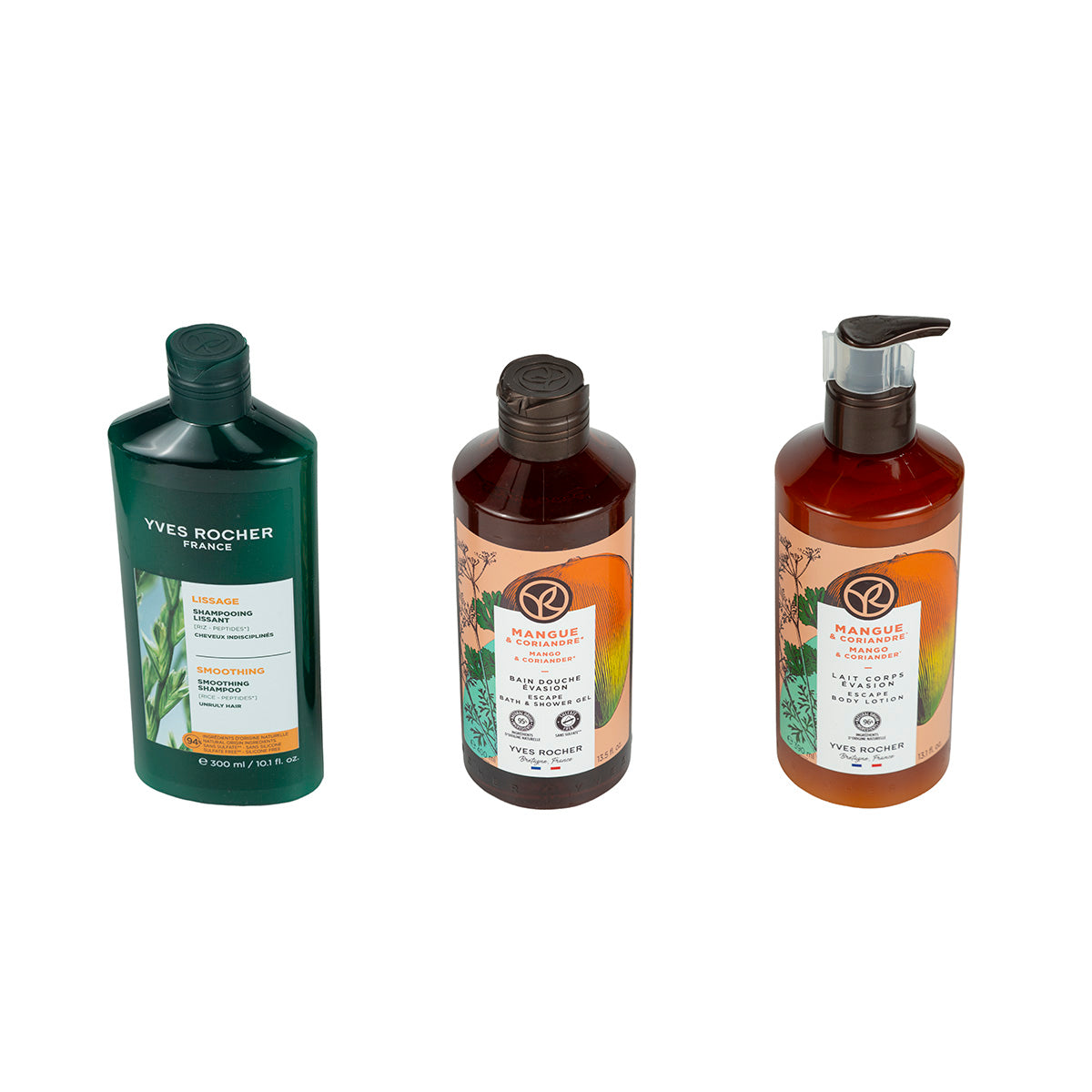 Manqo və Keşniş Əaslı Saç və Bədən Baxımı Dəsti