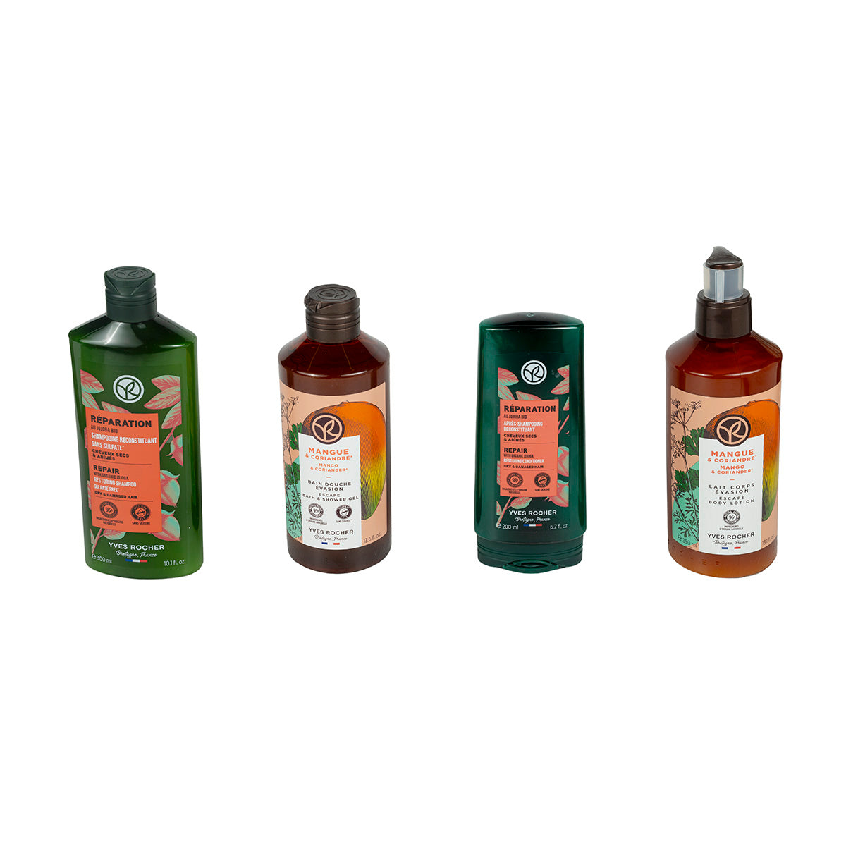 Mango və Koriandr Saç və Bədən Baxımı Dəsti