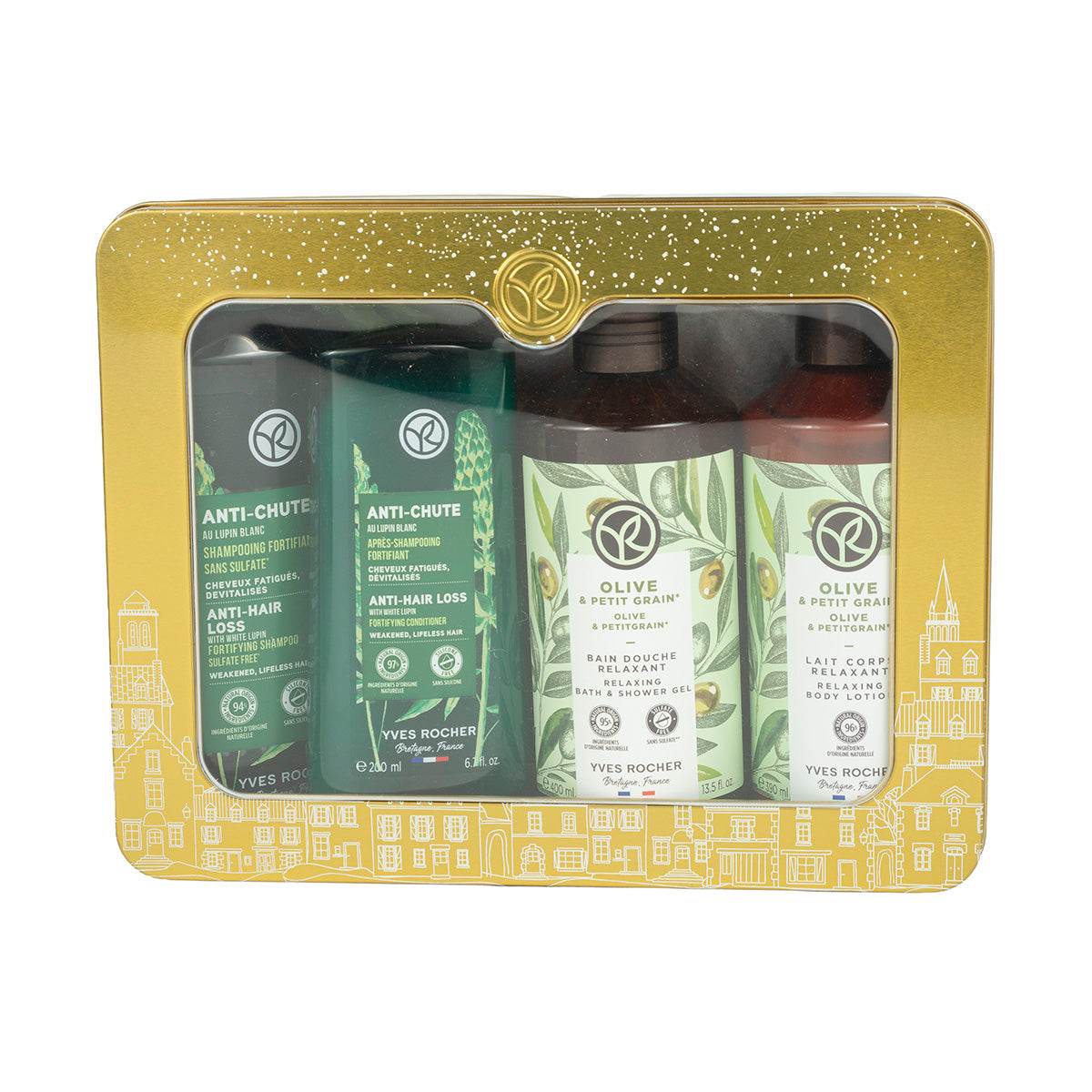 Zeytun və Petit Grain Saç və Bədən Baxımı Dəsti