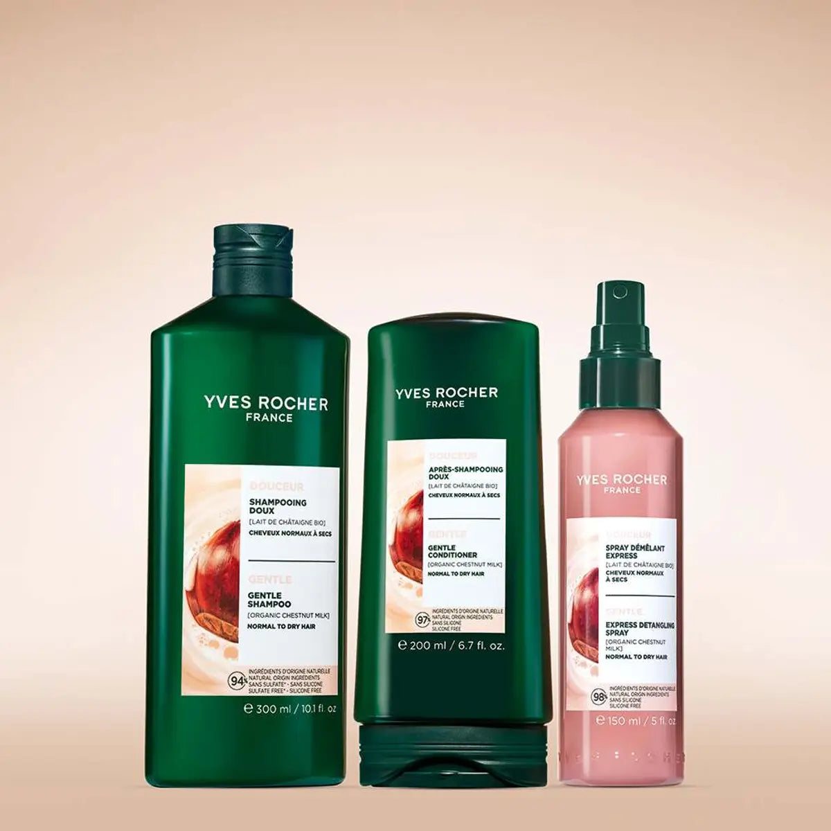 GENTLE GENTLE SHAMPOO BOTTLE 300ML