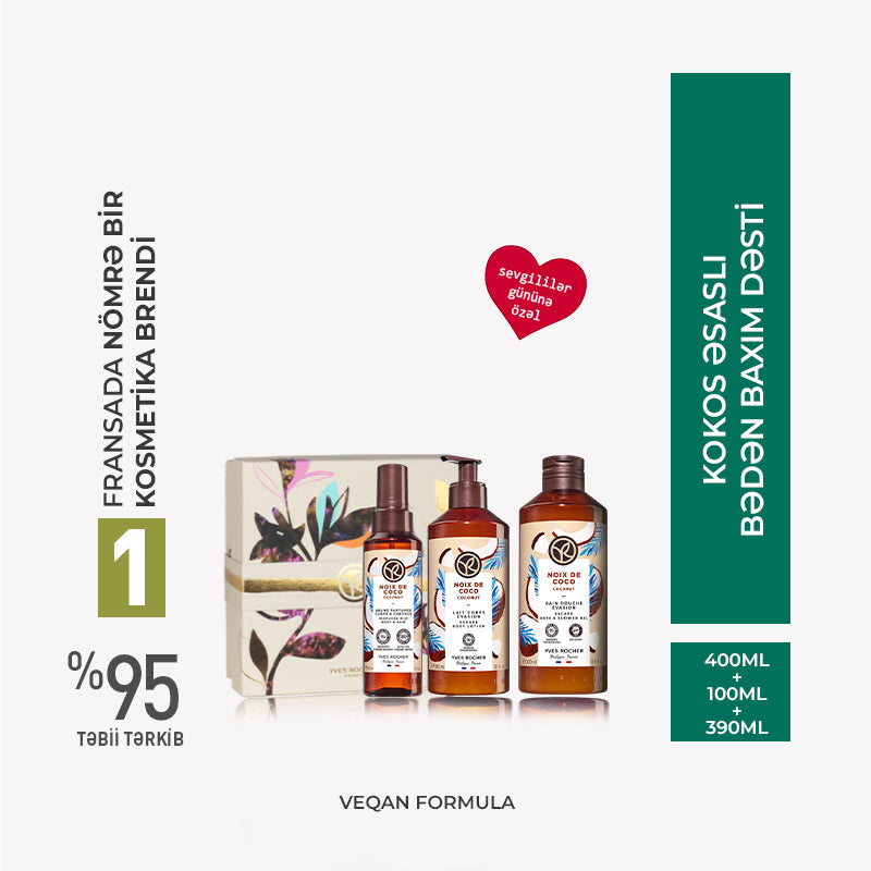 Coconut Escape Body & Hair Care Set