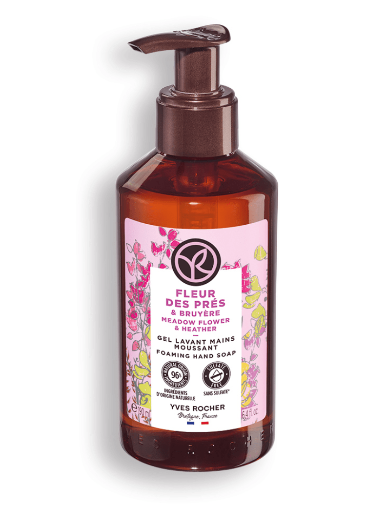 LIQUID HAND SOAP FIELDS' FLOWER & HEATHER 190ML BOTTLE -