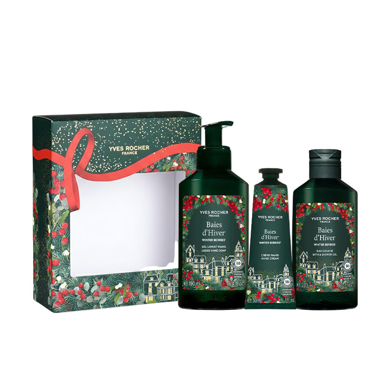 Winter Berries 3-Piece Hand & Body Care Set
