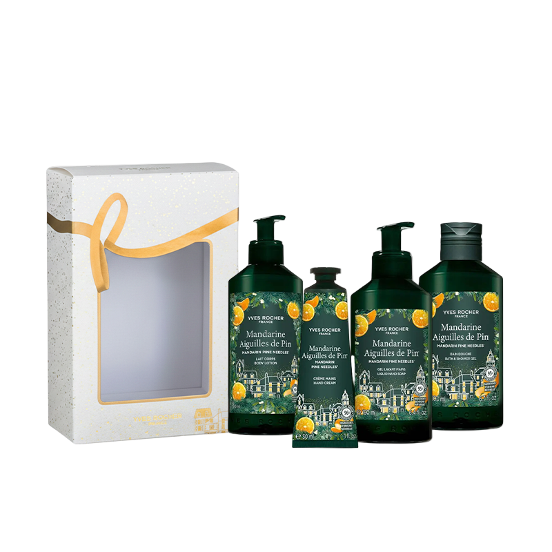 Mandarin Pine Needles Body Care Set