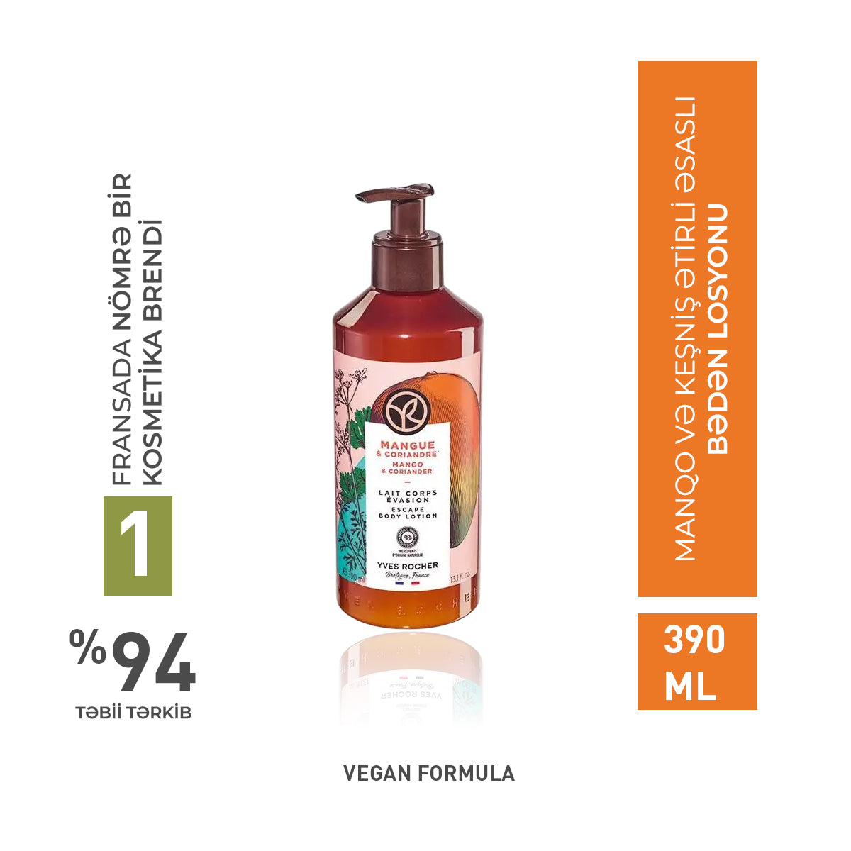 BODY LOTION MANGO & CORIANDER 390ML -