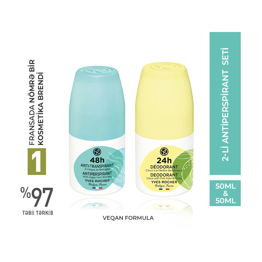 2-li Antiperspitant Seti