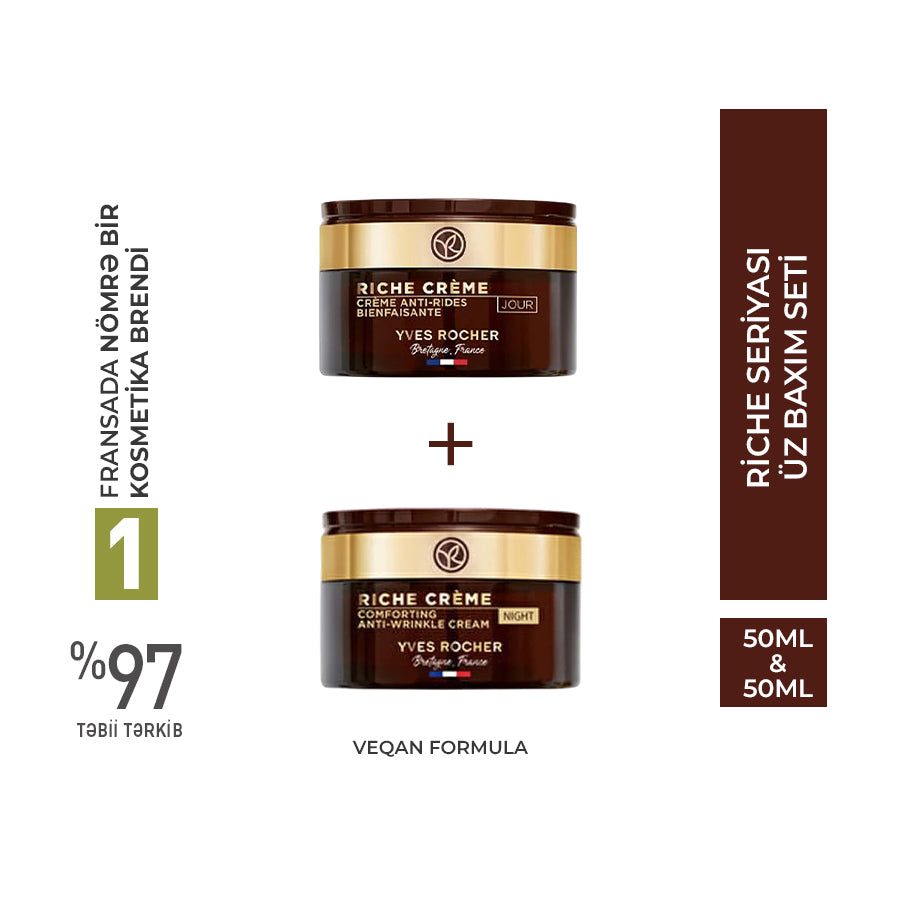 Qırışlara Qarşı 2-li Üz Baxım Seti