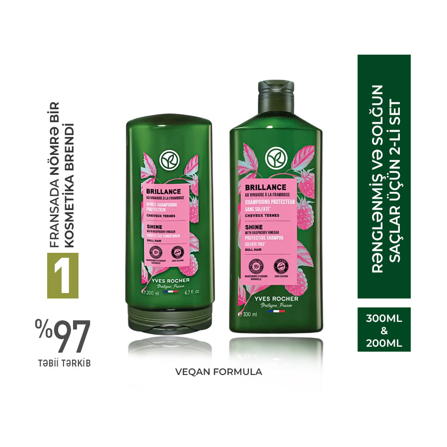 Rənglənmiş Və Solmuş Saçlar Üçün Baxım Seti