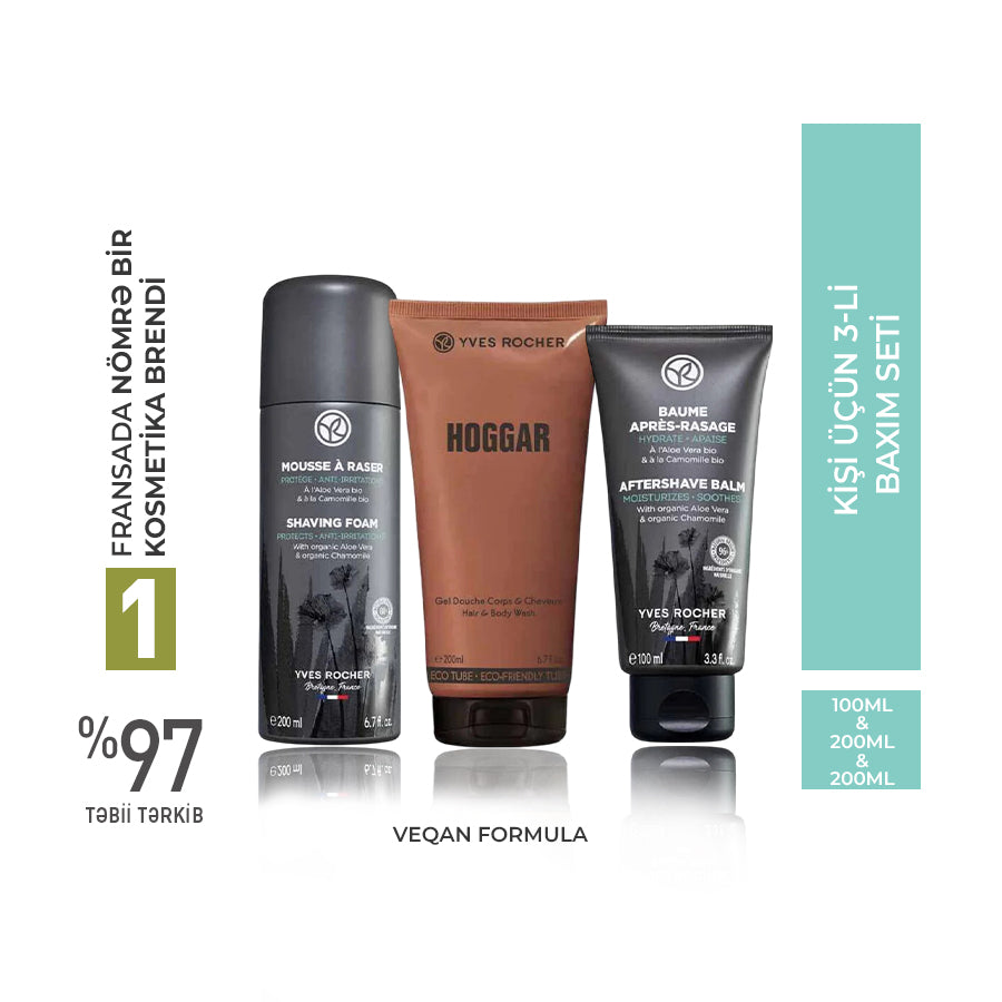Kişi Üçün 3-lü Baxım Seti