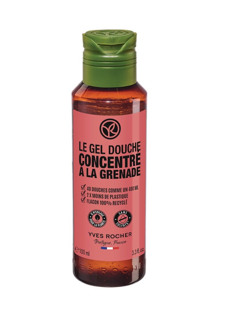 Bain de Nature Grenade / Baies Roses Gel Douche Concentré - Yves Rocher Azerbaijan