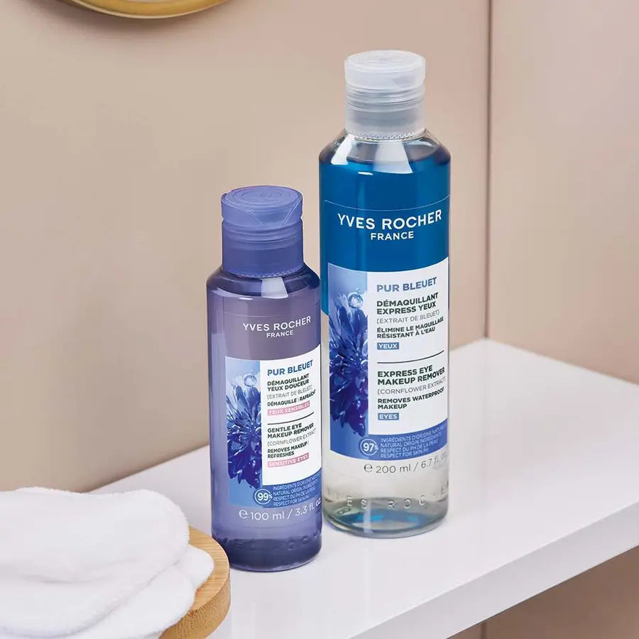 Dual-Phase Eye Makeup Remover - All Skin Types / Pur Bleuet