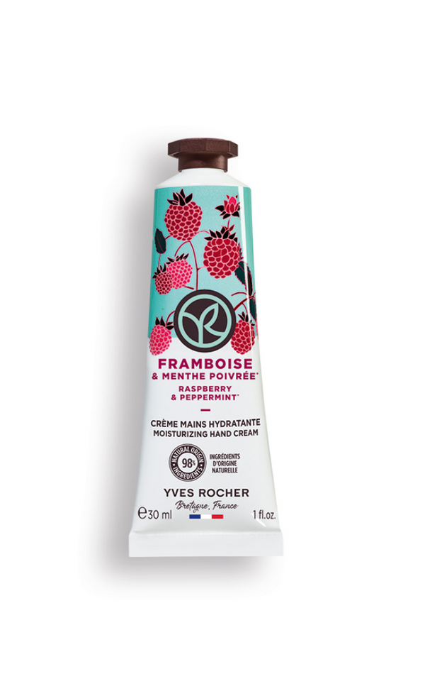 HAND CREAM RASPBERRY PEPPERMINT PEPPERMINT 30ML TUBE -