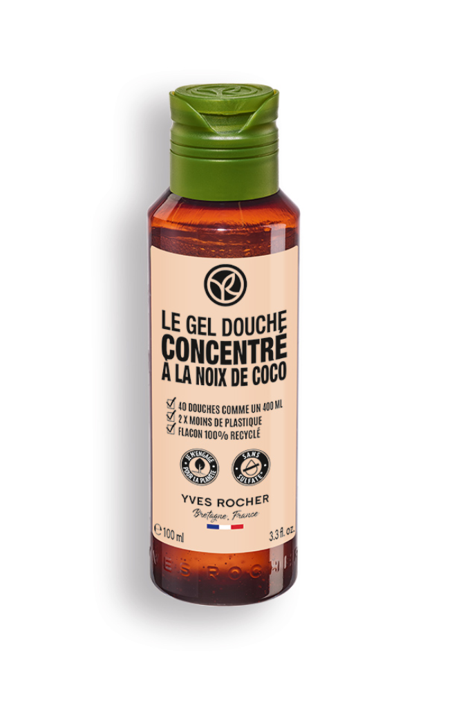 CONCENTRATED SHOWER GEL COCONUT 100ML BOTTLE -
