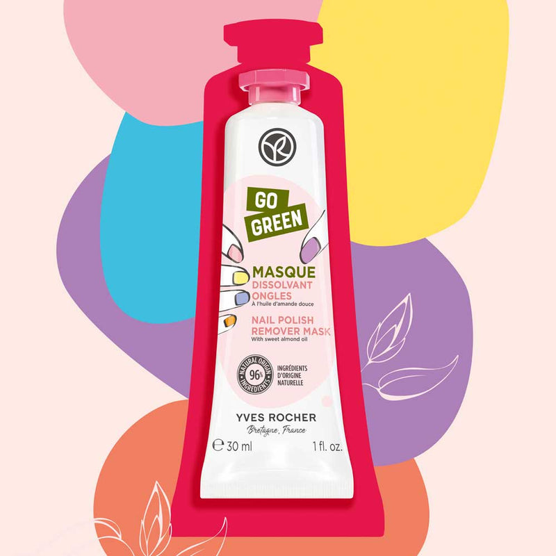 Go Green Nail Polish Remover Mask